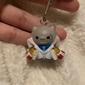 Monkey D Garp One Piece Mega Cat Keychain